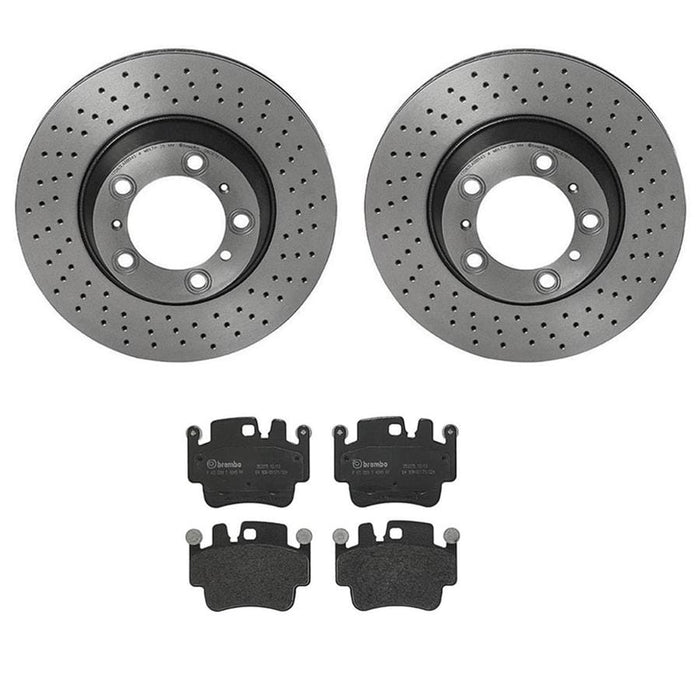 Brembo Brembo Disc Brake Pad and Rotor Kits KT04384 Autofit