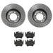 Brembo Brembo Disc Brake Pad and Rotor Kits KT04384 Autofit