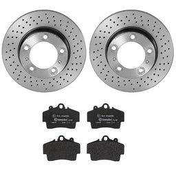Brembo Brembo Disc Brake Pad and Rotor Kits KT04385 Autofit