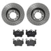 Brembo Brembo Disc Brake Pad and Rotor Kits KT04387 Autofit