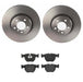 Brembo Brembo Disc Brake Pad and Rotor Kits KT04391 Autofit