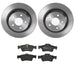 Brembo Brembo Disc Brake Pad and Rotor Kits KT04405 Autofit