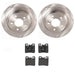 Brembo Brembo Disc Brake Pad and Rotor Kits KT04415 Autofit