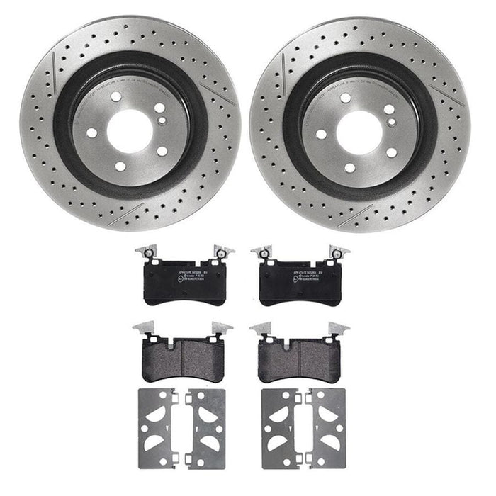 Brembo Brembo Disc Brake Pad and Rotor Kits KT04420 Autofit