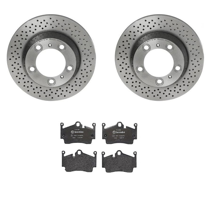 Brembo Brembo Disc Brake Pad and Rotor Kits KT04421 Autofit