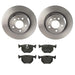 Brembo Brembo Disc Brake Pad and Rotor Kits KT04430 Autofit