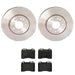 Brembo Brembo Disc Brake Pad and Rotor Kits KT04435 Autofit