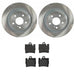 Brembo Brembo Disc Brake Pad and Rotor Kits KT04438 Autofit