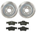 Brembo Brembo Disc Brake Pad and Rotor Kits KT04440 Autofit