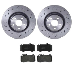Brembo Brembo Disc Brake Pad and Rotor Kits KT04442 Autofit