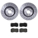 Brembo Brembo Disc Brake Pad and Rotor Kits KT04442 Autofit