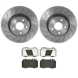 Brembo Brembo Disc Brake Pad and Rotor Kits KT04445 Autofit