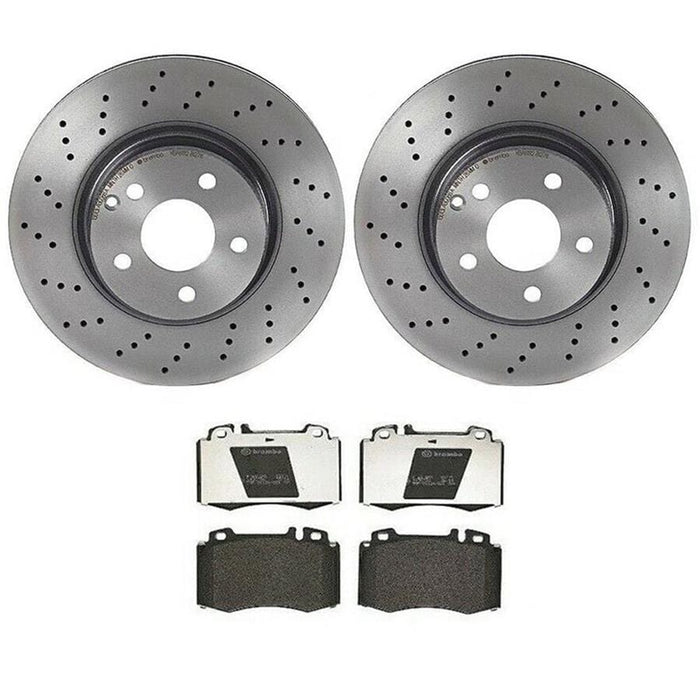 Brembo Brembo Disc Brake Pad and Rotor Kits KT04445 Autofit