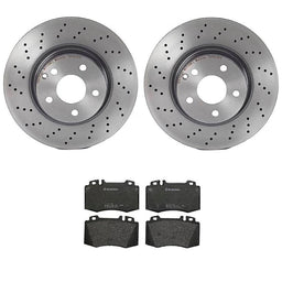 Brembo Brembo Disc Brake Pad and Rotor Kits KT04446 Autofit