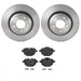 Brembo Brembo Disc Brake Pad and Rotor Kits KT04447 Autofit