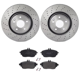 Brembo Brembo Disc Brake Pad and Rotor Kits KT04453 Autofit