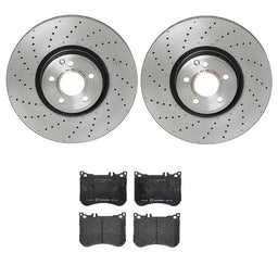 Brembo Brembo Disc Brake Pad and Rotor Kits KT04454 Autofit