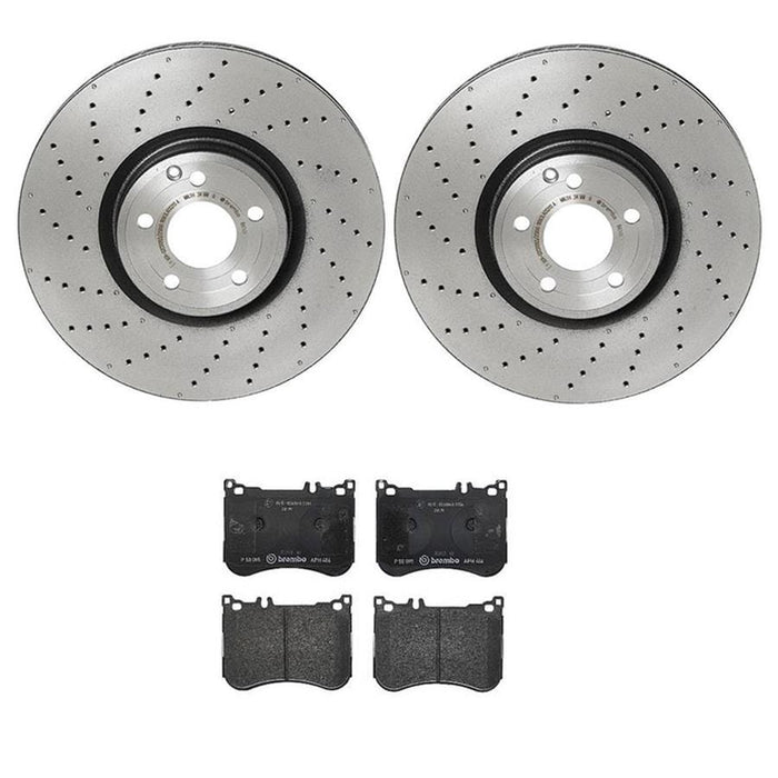 Brembo Brembo Disc Brake Pad and Rotor Kits KT04454 Autofit