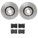 Brembo Brembo Disc Brake Pad and Rotor Kits KT04454 Autofit