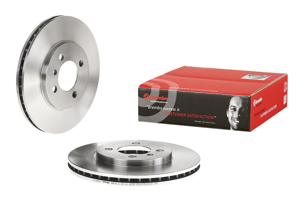 Brembo Brembo Disc Brake Pad and Rotor Kits KT04455 Autofit