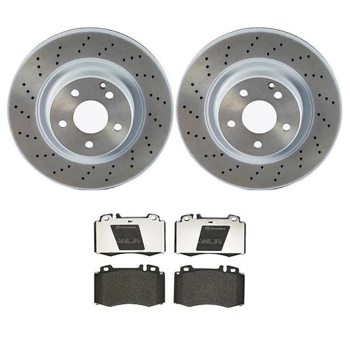 Brembo Brembo Disc Brake Pad and Rotor Kits KT04456 Autofit