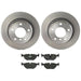 Brembo Brembo Disc Brake Pad and Rotor Kits KT04461 Autofit