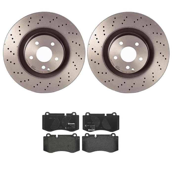 Brembo Brembo Disc Brake Pad and Rotor Kits KT04463 Autofit