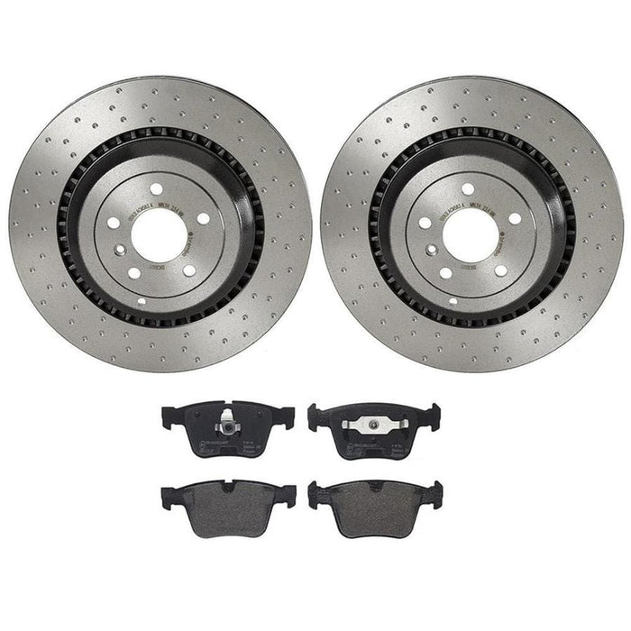 Brembo Brembo Disc Brake Pad and Rotor Kits KT04469 Autofit
