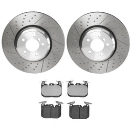 Brembo Brembo Disc Brake Pad and Rotor Kits KT04472 Autofit