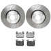 Brembo Brembo Disc Brake Pad and Rotor Kits KT04472 Autofit
