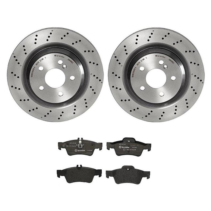 Brembo Brembo Disc Brake Pad and Rotor Kits KT04474 Autofit