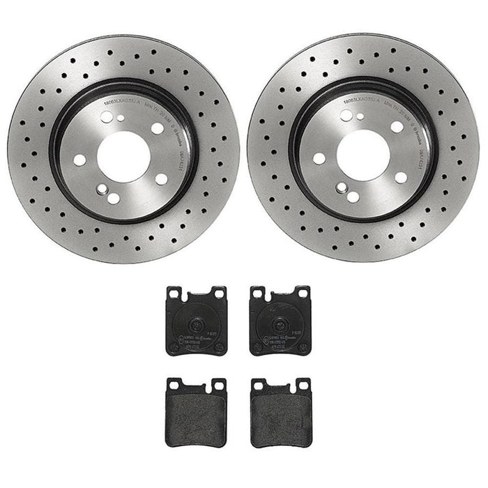 Brembo Brembo Disc Brake Pad and Rotor Kits KT04475 Autofit