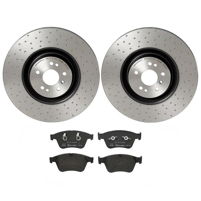 Brembo Brembo Disc Brake Pad and Rotor Kits KT04476 Autofit