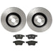 Brembo Brembo Disc Brake Pad and Rotor Kits KT04476 Autofit