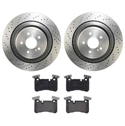 Brembo Brembo Disc Brake Pad and Rotor Kits KT04478 Autofit
