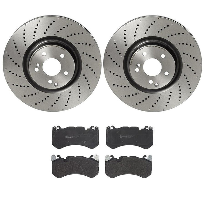 Brembo Brembo Disc Brake Pad and Rotor Kits KT04479 Autofit