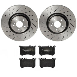 Brembo Brembo Disc Brake Pad and Rotor Kits KT04480 Autofit
