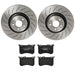 Brembo Brembo Disc Brake Pad and Rotor Kits KT04480 Autofit