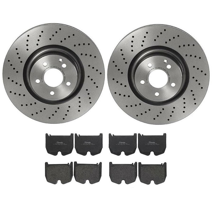 Brembo Brembo Disc Brake Pad and Rotor Kits KT04482 Autofit