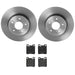 Brembo Brembo Disc Brake Pad and Rotor Kits KT04484 Autofit