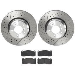 Brembo Brembo Disc Brake Pad and Rotor Kits KT04486 Autofit