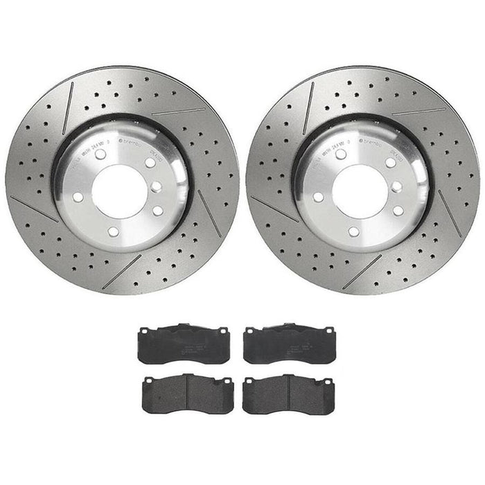 Brembo Brembo Disc Brake Pad and Rotor Kits KT04486 Autofit