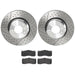 Brembo Brembo Disc Brake Pad and Rotor Kits KT04486 Autofit
