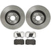 Brembo Brembo Disc Brake Pad and Rotor Kits KT04487 Autofit