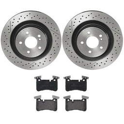 Brembo Brembo Disc Brake Pad and Rotor Kits KT04491 Autofit