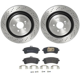 Brembo Brembo Disc Brake Pad and Rotor Kits KT04492 Autofit
