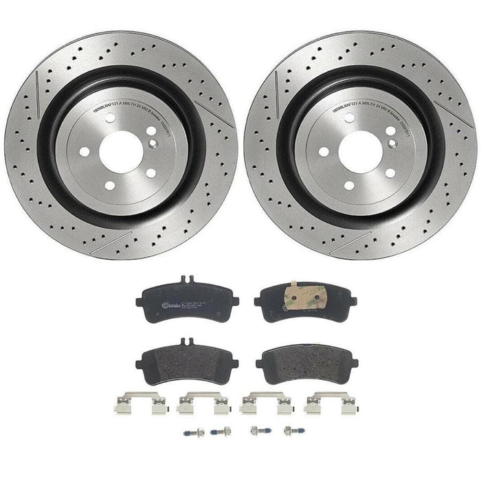 Brembo Brembo Disc Brake Pad and Rotor Kits KT04492 Autofit