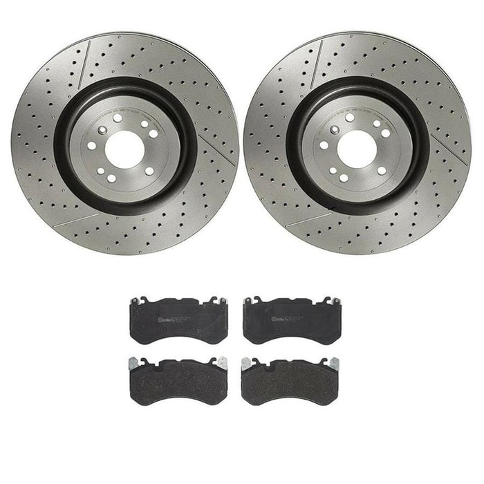 Brembo Brembo Disc Brake Pad and Rotor Kits KT04495 Autofit