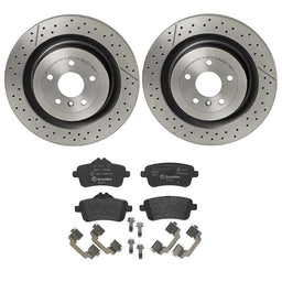 Brembo Brembo Disc Brake Pad and Rotor Kits KT04496 Autofit