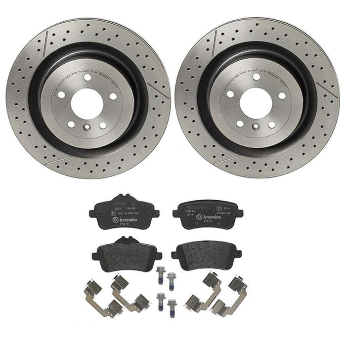 Brembo Brembo Disc Brake Pad and Rotor Kits KT04496 Autofit
